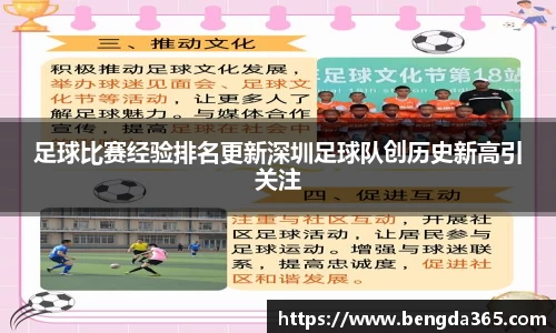 足球比赛经验排名更新深圳足球队创历史新高引关注